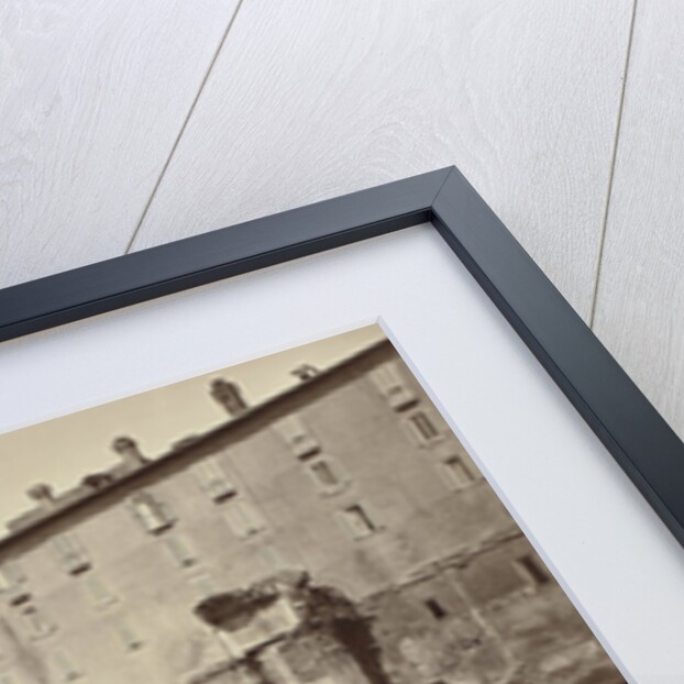 View of the Temple of Saturn in the Roman Forum, Rome, Auguste-Rosalie Bisson by Goupil & Cie