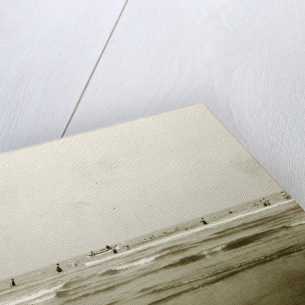 Sea North Sea, the Netherlands or Germany, with people swimming by Anonymous