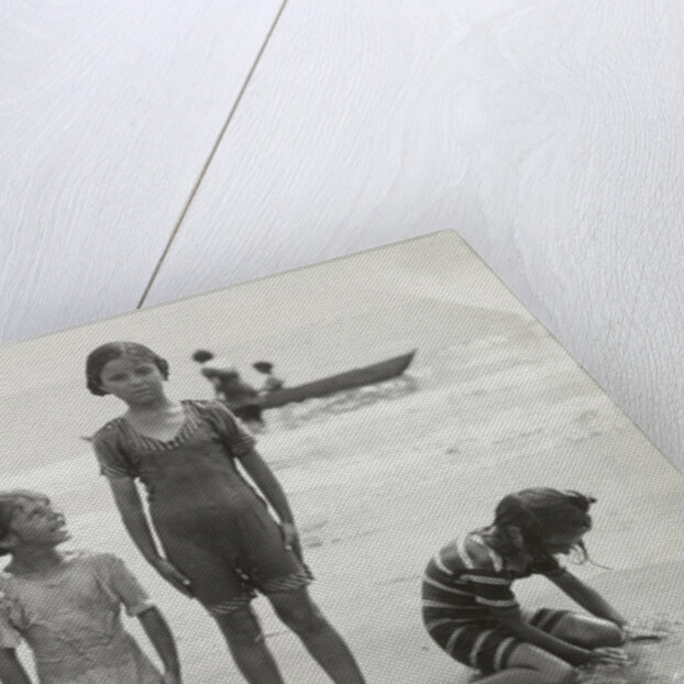 Children at Sea North Sea, the Netherlands or Germany by Anonymous