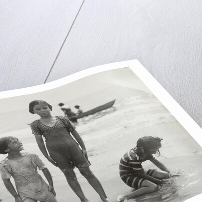 Children at Sea North Sea, the Netherlands or Germany by Anonymous