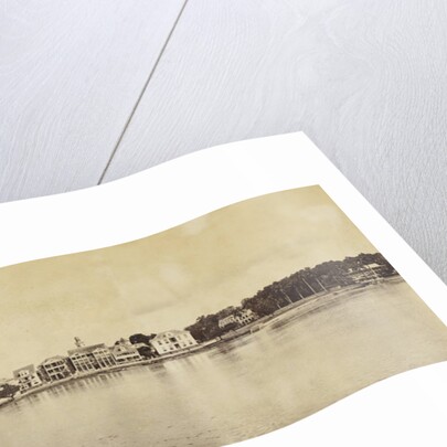 Panorama of the waterfront of Paramaribo, Suriname by Augusta Curiel