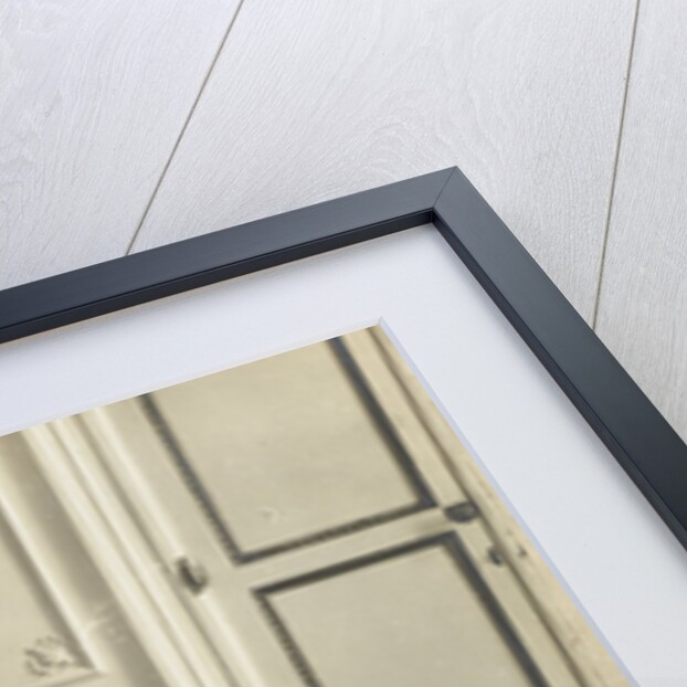 Unidentified woman standing in an interior by Anonymous