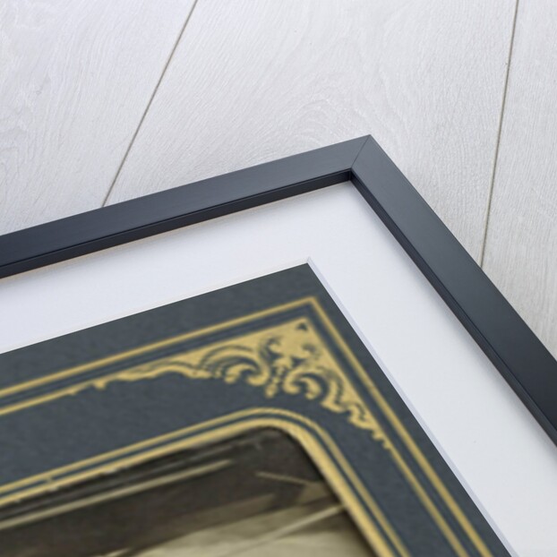 Portrait of Grace DeWitt, posing in front of a mirror by A. Lincoln Myers