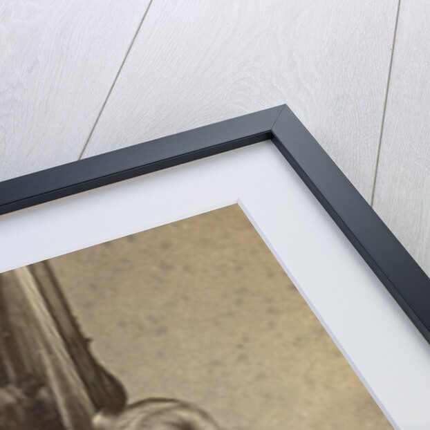 Portrait of a man sitting in front of a mirror by Anonymous