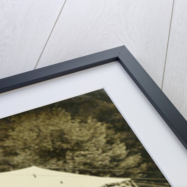 Ferrotypie tent of the photographer by JQ Galusha