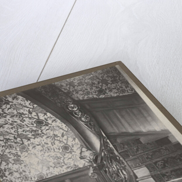 Interior with stairs by Anonymous