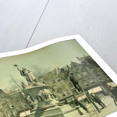 Statue of Virgin Netherlands, New Market, Rotterdam by Sebastiaan Alphonse Van Besten