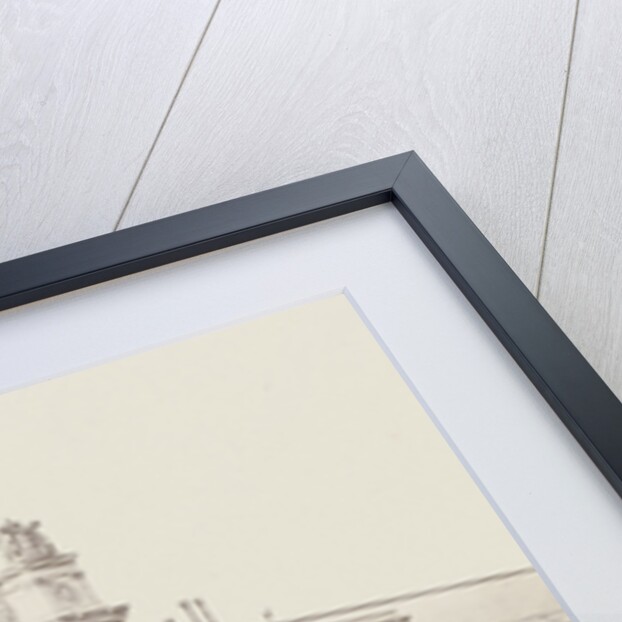 Palais de l'Industrie at the time of the 1855 Exposition Universelle in Paris France by Édouard Denis Baldus