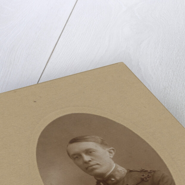 Portrait of Dr. Th. Erp, lieutenant and restorer of Borobudur by C.J.L. Vermeulen