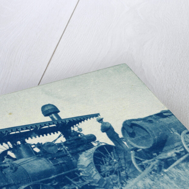 Engine thresher by Anonymous