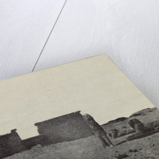 Seboua Temple, Egypt, Egypt, Maxime Du Camp, Louis-Désiré Blanquart-Evrard by Gide et J. Baudry