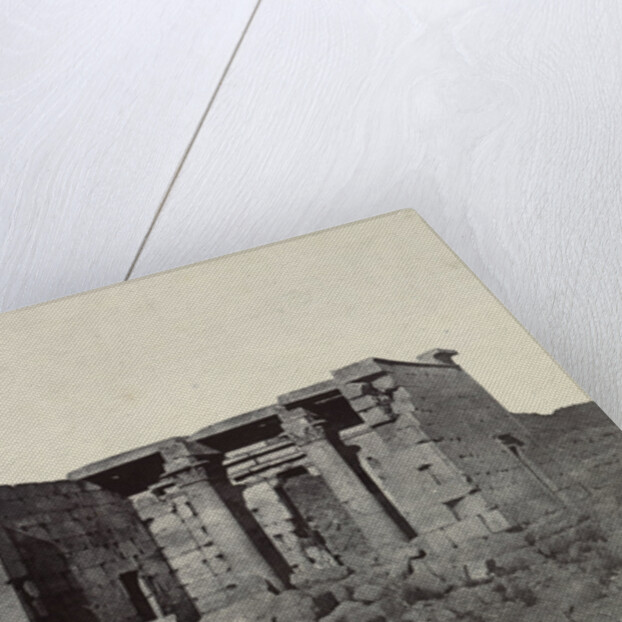 View of the Temple of Taffeh, Egypt, Egypt, Maxime Du Camp, Louis-Désiré Blanquart-Evrard by Gide et J. Baudry
