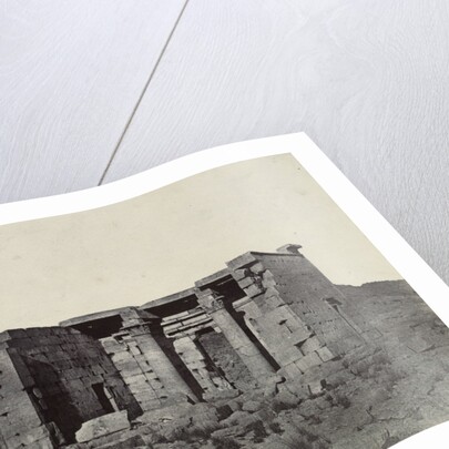 View of the Temple of Taffeh, Egypt, Egypt, Maxime Du Camp, Louis-Désiré Blanquart-Evrard by Gide et J. Baudry