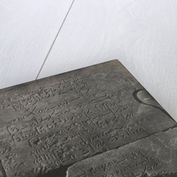 Demotic inscription, Isis Temple, Philae by Anonymous