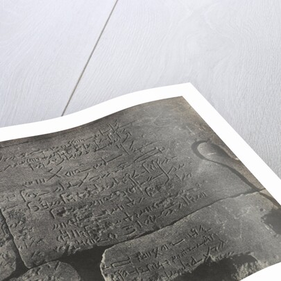 Demotic inscription, Isis Temple, Philae by Anonymous