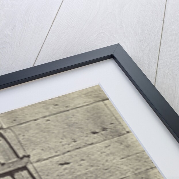 Emperor Augustus as a pharaoh on the back wall of the sanctuary of the temple of Kalabsja, Nubia by Gide et J. Baudry