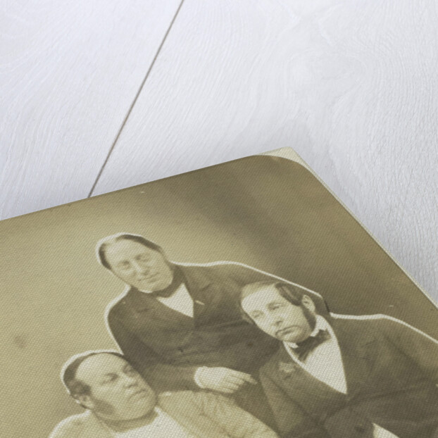 Portrait of Oppenheim, brothers in law of the photographer by Eduard Isaac Asser