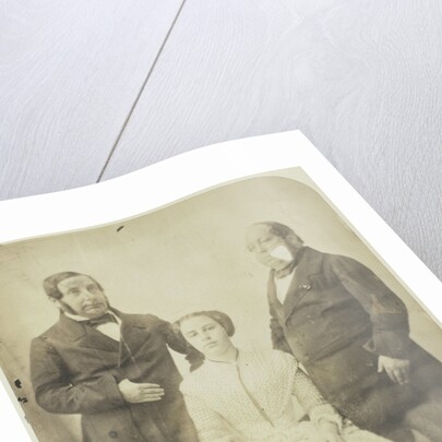 Portrait of Oppenheim, family of the photographer by Eduard Isaac Asser