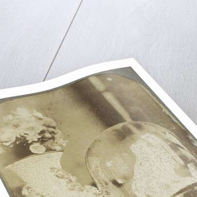 Still Life with a small copy of Ariadne auf dem Panther, Schneeball-vase, flowers and a book by Eduard Isaac Asser