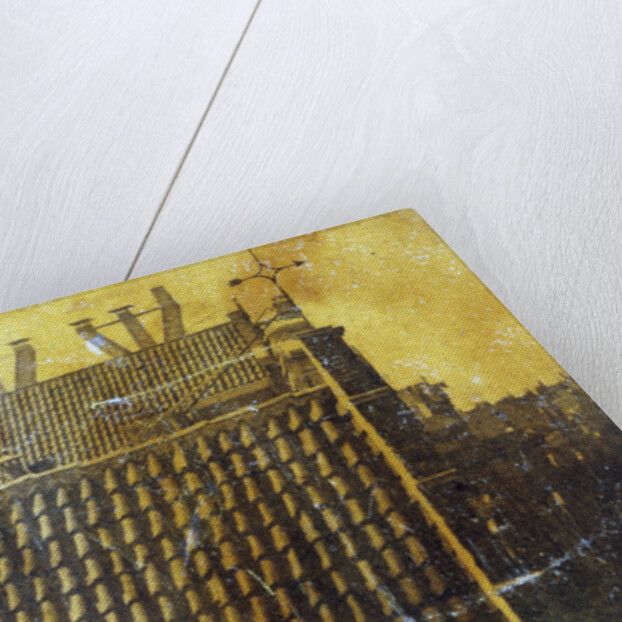 Amsterdam as seen from the house of the photographer by Eduard Isaac Asser