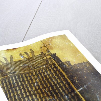 Amsterdam as seen from the house of the photographer by Eduard Isaac Asser