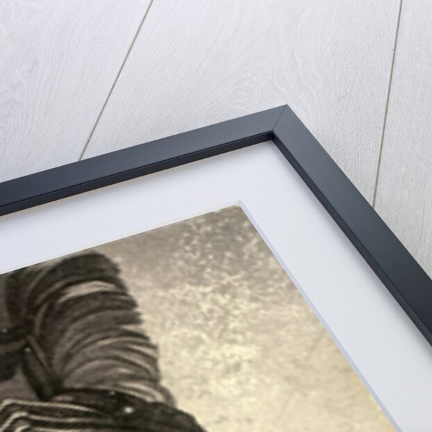 Portrait painting of Leonidas, King of Sparta by Eduard Isaac Asser