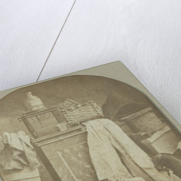 Still life with various objects by Eduard Isaac Asser