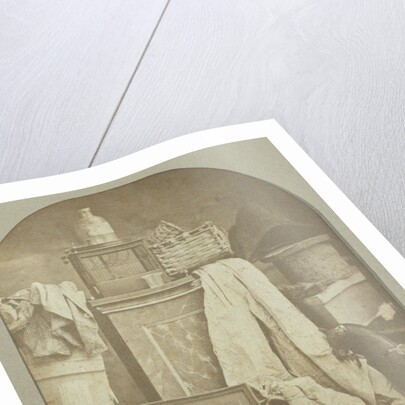 Still life with various objects by Eduard Isaac Asser