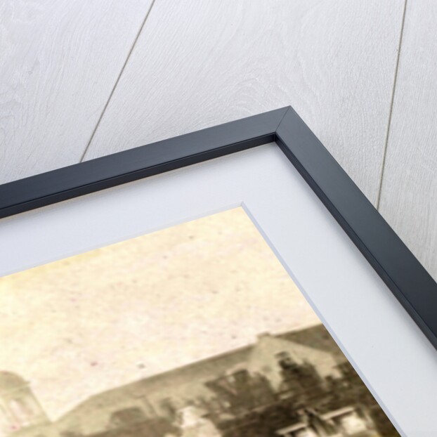 View of Catherine's Church and the Koningsplein, in Amsterdam, seen from the roof of the photographer by Eduard Isaac Asser