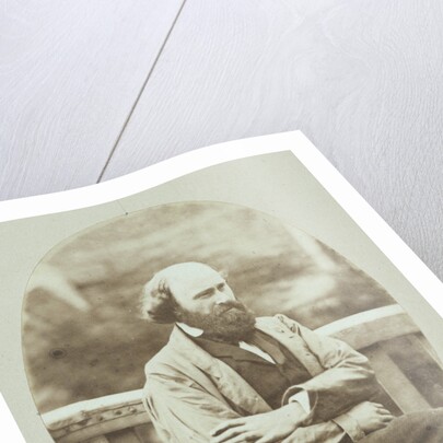 Portrait of Marie Eugène Bour for the balustrade of the garancine factory by Eduard Isaac Asser