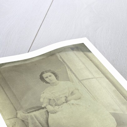 Portrait of Anna-Gratia Asser by Eduard Isaac Asser