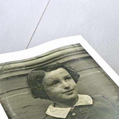 Portrait of Tobias MC Asser, cousin of the photographer by Eduard Isaac Asser