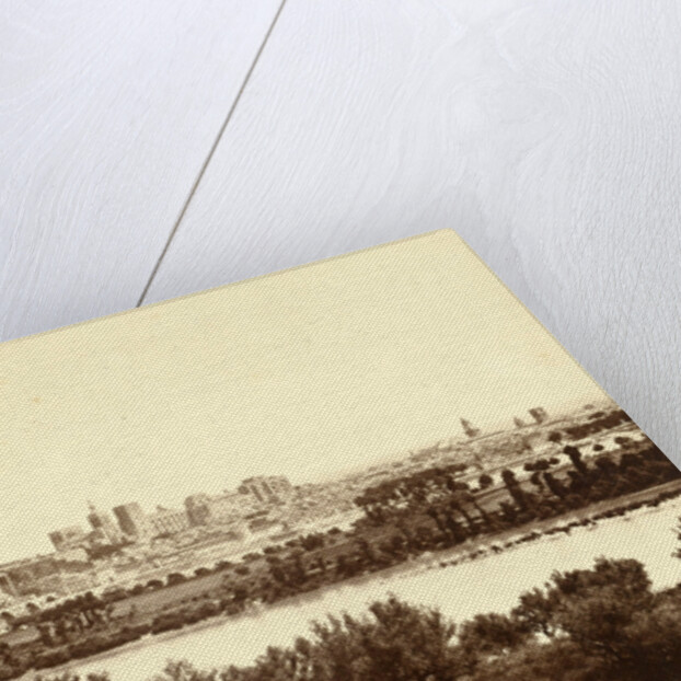 View of Avignon by Édouard Denis Baldus