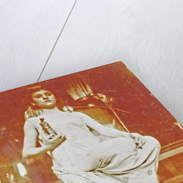 Woman figurine by Alphonse Mucha