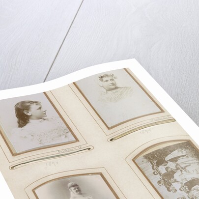 Queen Emma in robes of state, Wegner & Mottu, Louis Wegner by Pierre Alexis Mottu