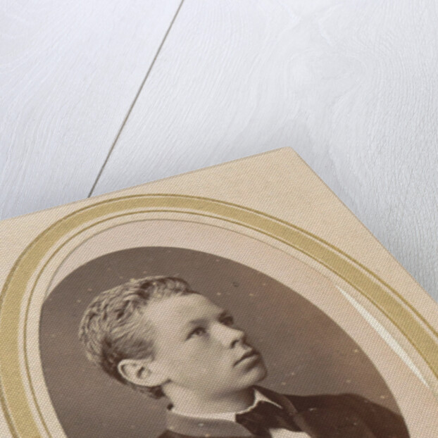 Portrait of a young man with a bow by Bernardus Bruining