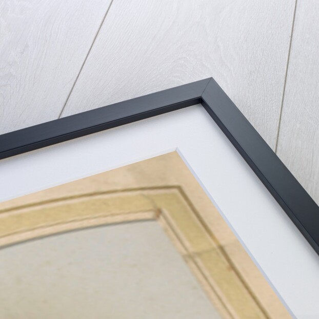 Portrait of a man with glasses and sideburns by J.C. Reesinck