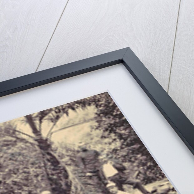 Men, basin, dam, water by Anonymous