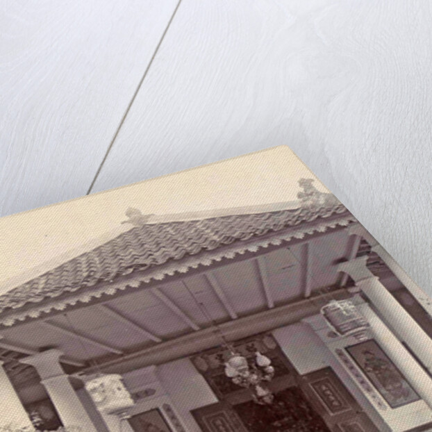 Portal of a Chinese temple in Ambon, Indonesia by Anonymous