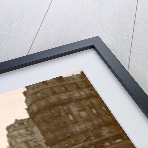 Flooded street in Paris by Anonymous