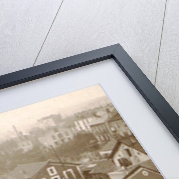 Flooding Paris suburbs in 1910, France by Anonymous