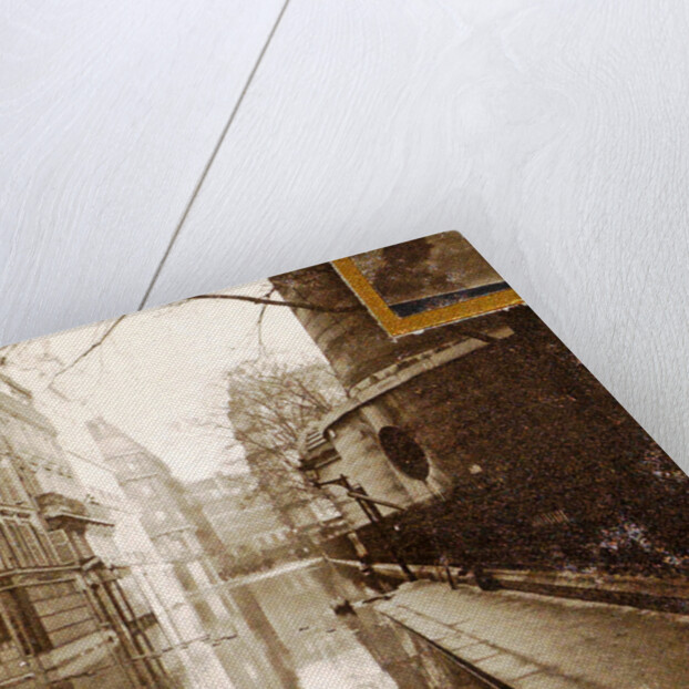 album flooding Paris suburbs in 1910, France by Anonymous