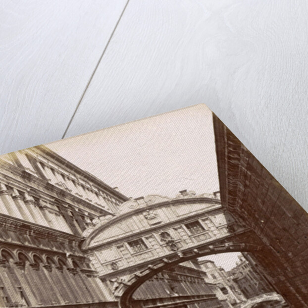 Bridge of Sighs in Venice by Carlo Ponti