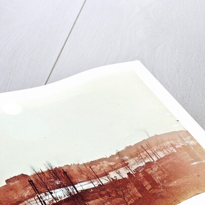 View Weesperzijde and Amsteldijk in Amsterdam at night, south of the New Amstel Bridge, Nieuwe Amstelbrug by Anonymous