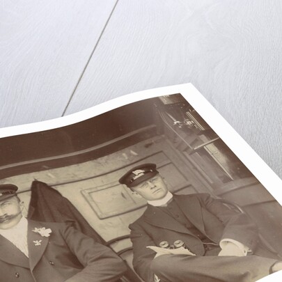 Two captains on board a ship by Anonymous