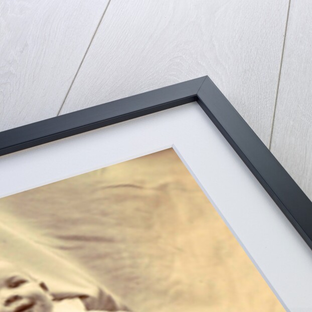 Portrait of a young child in a shirt with lace-up boots by Anonymous