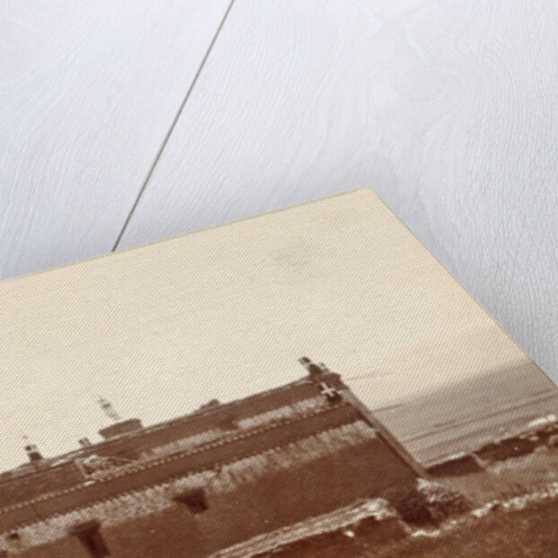 Exterior of a Tibetan monastery by D.T. Dalton