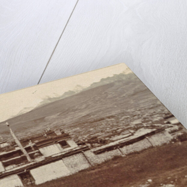 Exterior of a second British telegraph station in Juna at 427 meters by D.T. Dalton