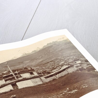 Exterior of a second British telegraph station in Juna at 427 meters by D.T. Dalton