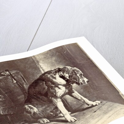 print of a painting by Edwin Henry Landseer by Anonymous